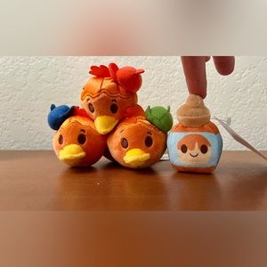 Disney Munchlings Gourmet Goods Huey Dewey Louie Pasty Puff Trio Plush